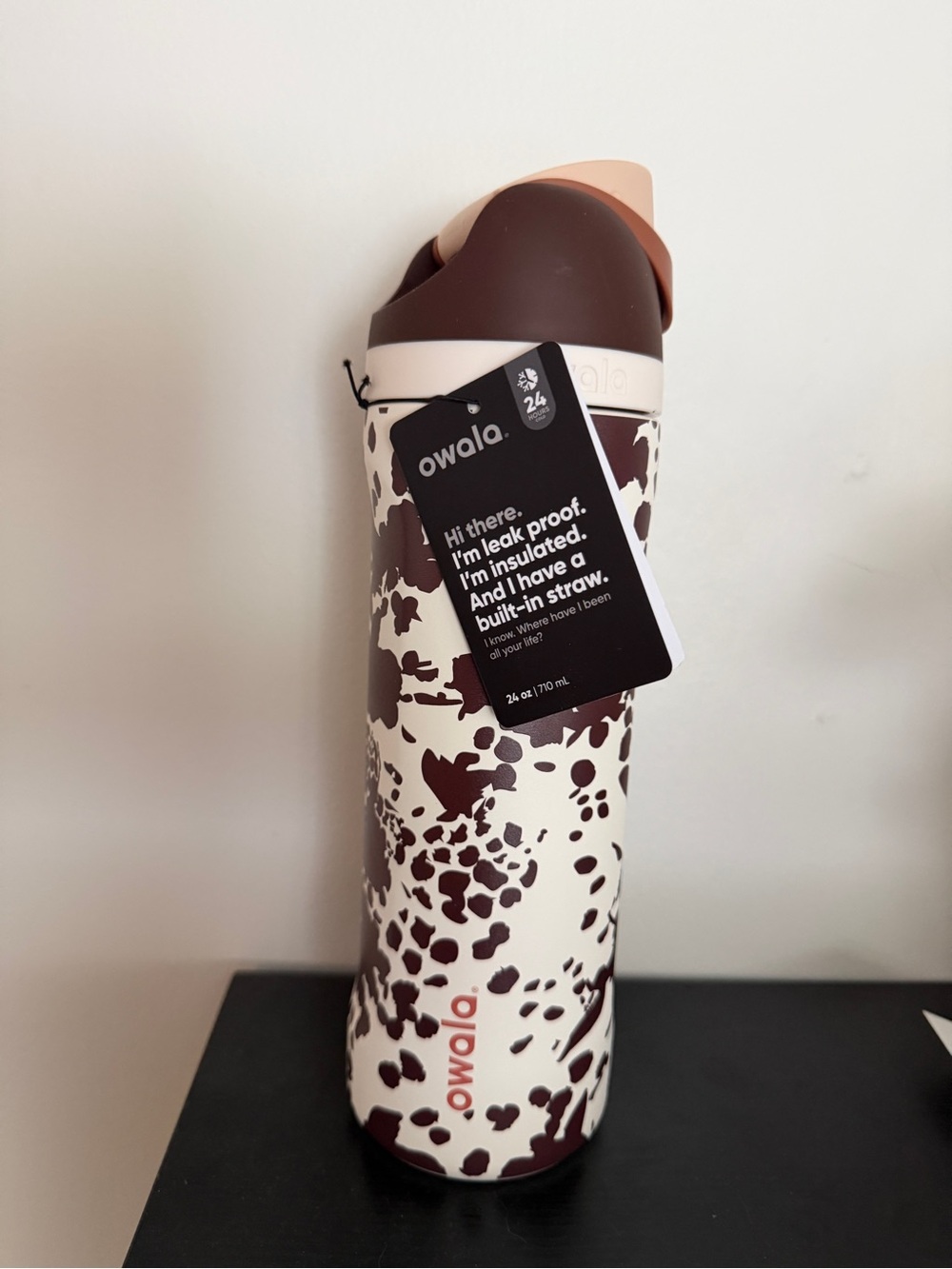 Owala 24oz Stainless Steel special edition freesip Cowgirl Core bottle